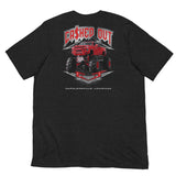 Ca$hed Out Tee- Red/Charcoal