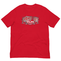 Ca$hed Out Tee- Red/Charcoal