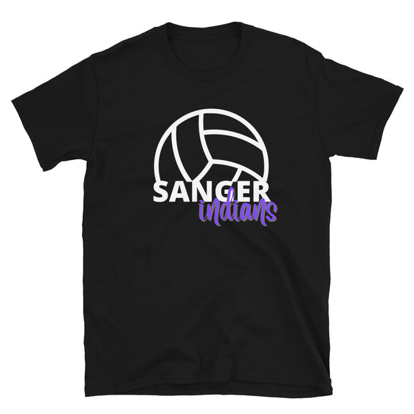 Sanger Indians Volleyball Tee