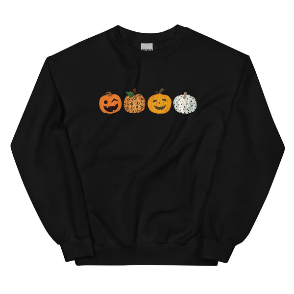Pumpkin Row Unisex Sweatshirt