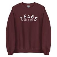 What's Your Zip Crewneck 76265