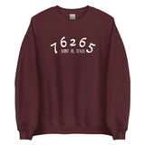 What's Your Zip Crewneck 76265