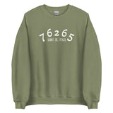 What's Your Zip Crewneck 76265