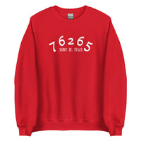 What's Your Zip Crewneck 76265